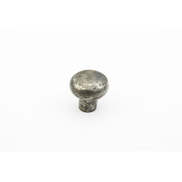 Schaub 1-3/8in Mountain Cabinet Knob Dark Pewter Finish - 772-DP