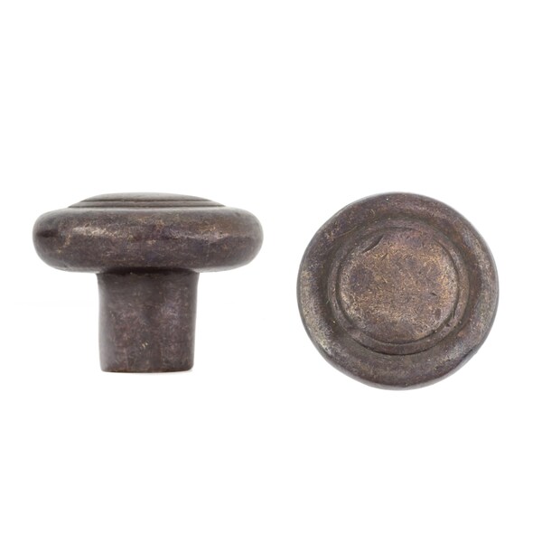 Richelieu 1 3/4 in (45 mm) Copper Bronze Traditional Cabinet Knob - COKN175C3CPB