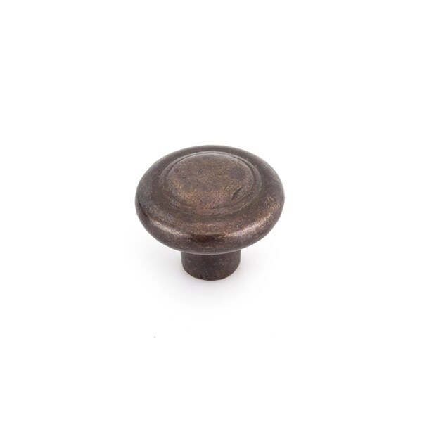 Richelieu 1 3/4 in (45 mm) Copper Bronze Traditional Cabinet Knob - COKN175C3CPB