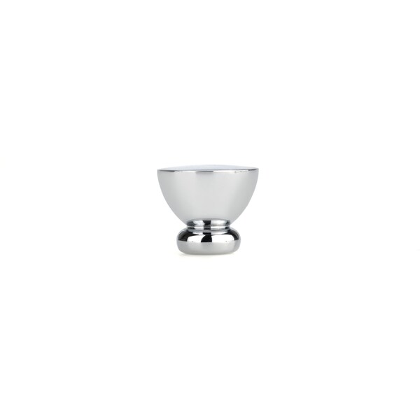 Richelieu 1 1/32 in (26 mm) Chrome Contemporary Cabinet Knob - 798626140