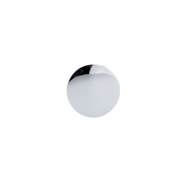 Richelieu 1 1/32 in (26 mm) Chrome Contemporary Cabinet Knob - 798626140