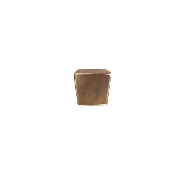 Richelieu 1 1/16 in (27 mm) x 1 1/16 in (27 mm) Mumbai Brown Eclectic Cabinet Knob - BP661436602