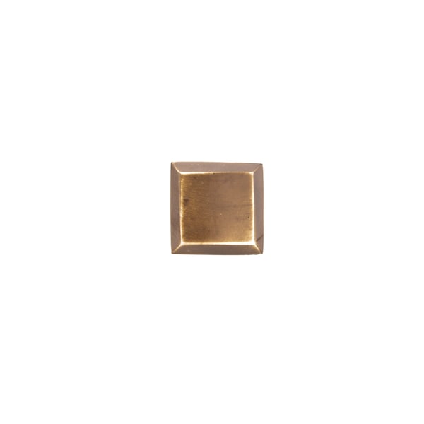 Richelieu 1 1/16 in (27 mm) x 1 1/16 in (27 mm) Mumbai Brown Eclectic Cabinet Knob - BP661436602