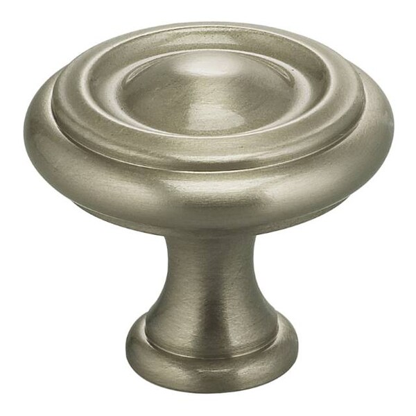 Omnia Classic Cabinet Knob Satin Nickel 1-3/16" - 9141/30.15