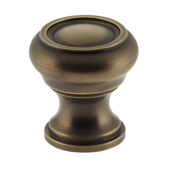 Omnia 1" Traditional Cabinet Knob Antique Bronze - 9045/25.5