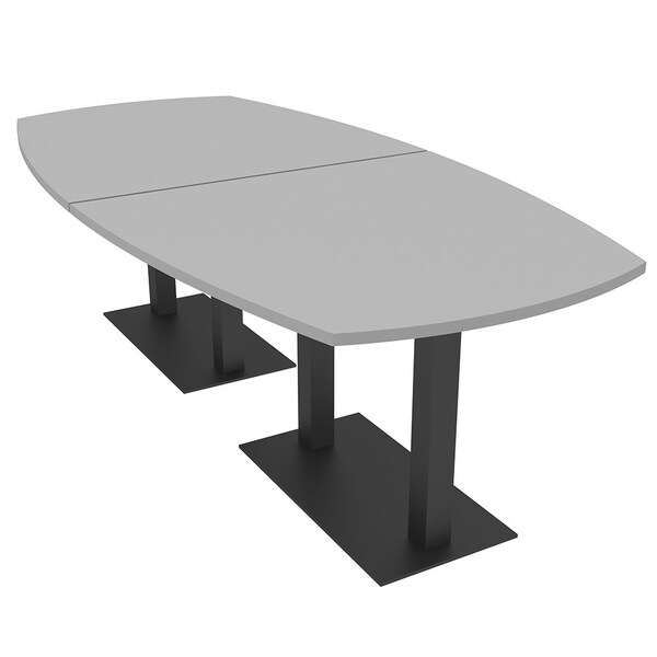 Skutchi Designs Arc Boat 45 in W, 96 in L, Grey - HAR-ABOT-48X96-DOU.BK-U779