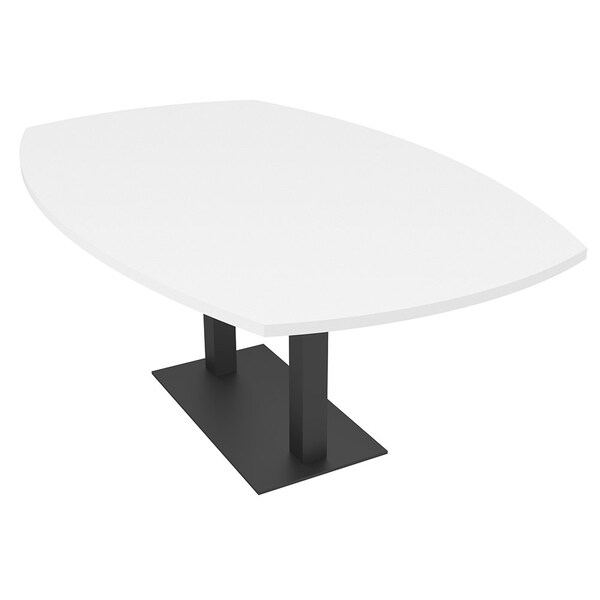 Skutchi Designs Arc Boat 45 in W, 72 in L, White - HAR-ABOT-48X72-DOU.BK-W960