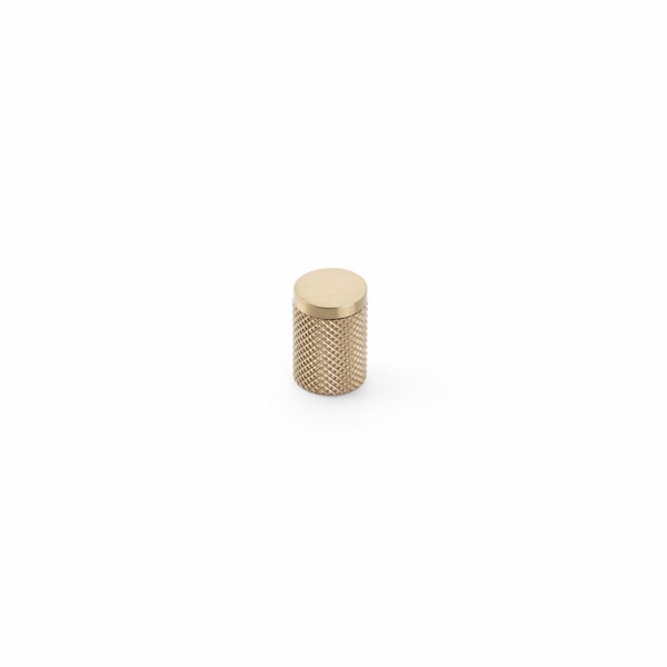 Schaub 16 mm Modo Cabinet Knob Signature Satin Brass Finish - 1200-SSB
