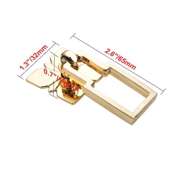 Utopia Alley 2.5 in. Steffi Drop Ring Cabinet Hardware, Polished Gold, 10PK - HW267PLGD021-10