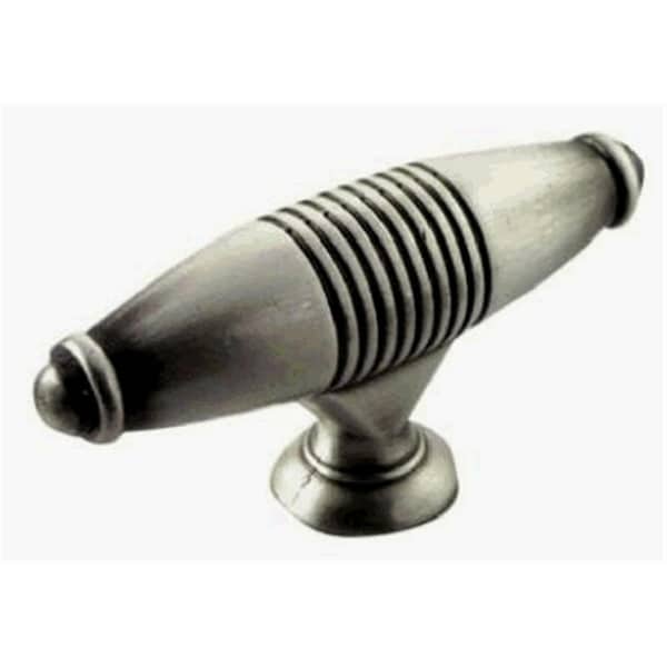 Strategic Brands 1.05 in. Satin Antique Silver Vine Egg Knob - 15211