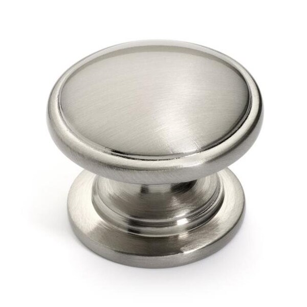 Dynasty Hardware Dynasty Hardware K-80980-SN Super Saver Cabinet Knob; Satin Nickel - K-80980-SN