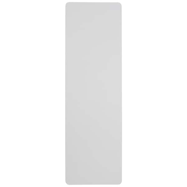 Flash Furniture Rectangle Wh 30X96 Plastic Fold Table, 30" W, 96" L, 29" H, Granite White - DAD-YCZ-244-GW-GG