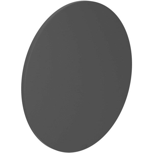 Zown Folding Table, Resin, 60" Round, Seats 8, Grey Color - 60535SGY1E