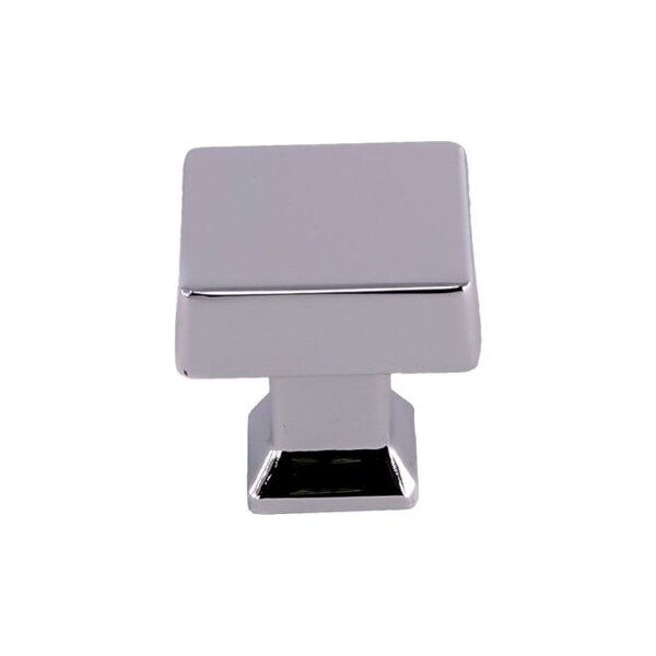 Crown 1-1/4" Square Colorado Cabinet Knob Polished Chrome Finish - CHK94723PC
