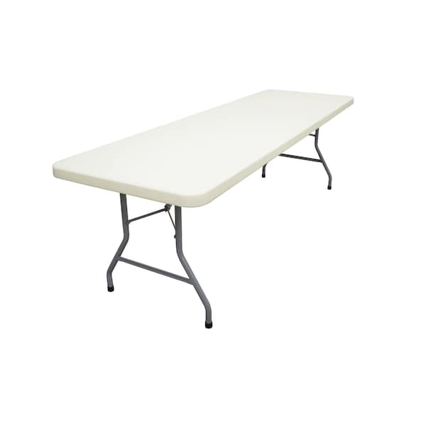 Atlas Commercial Products TitanPRO Plastic Folding Table, 8 ft x 30 Banquet - PFT2-3096