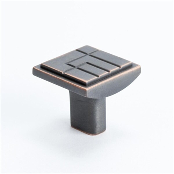 Hd Berenson 1.12 x 1.12 in. Knob- Oak Park Verona Bronze - BE9218 10VB