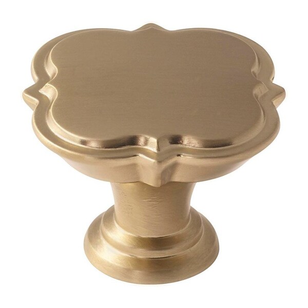 Amerock Amerock Grace Revitalize Cabinet Knob 1-3/4 in. D 1-3/8 in. Golden Champagne 1 pk - BP36629BBZ