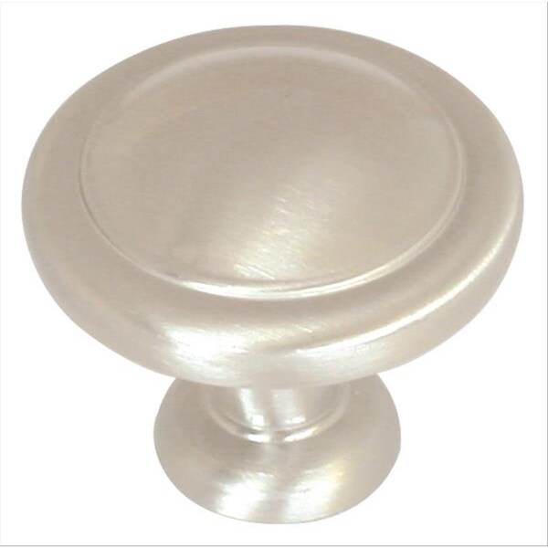 Amerock Everyday Heritage 1-1/4 in 32 mm Diameter Satin Nickel Cabinet Knob, 10PK - TEN1387G10