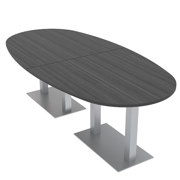 Skutchi Designs 45 in W, 96 in L, 29 in H, Engineered Wood Top, Grey - HAR-BOVL-46X92-DOU-ASIANNIGHT