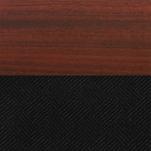 Cain Rectangle Tables > Training Tables > Cain Training Table & Chair Sets, 66 W, 24 L, 29 H, Mahogany - MTRCT6624MH23BK