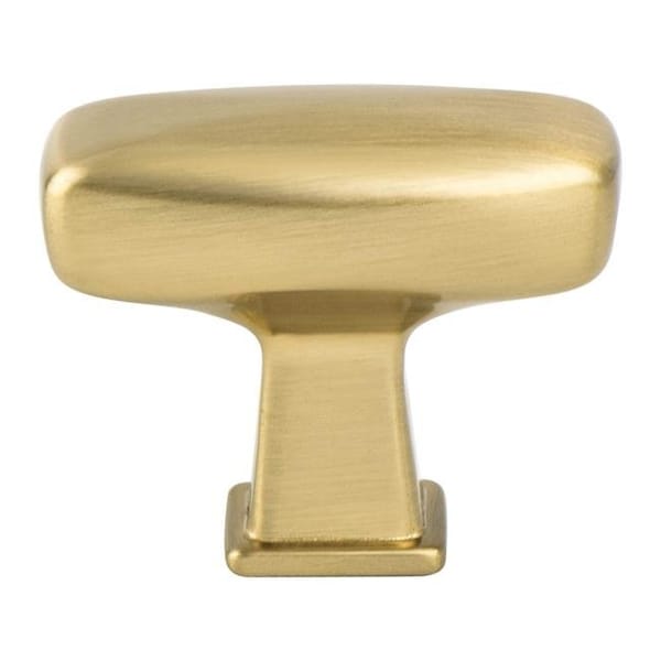 Berenson Berenson 1240-1MDB-P 1.562 in. Subtle Surge Knob with Long Modern Bronze - 1240-1MDB-P