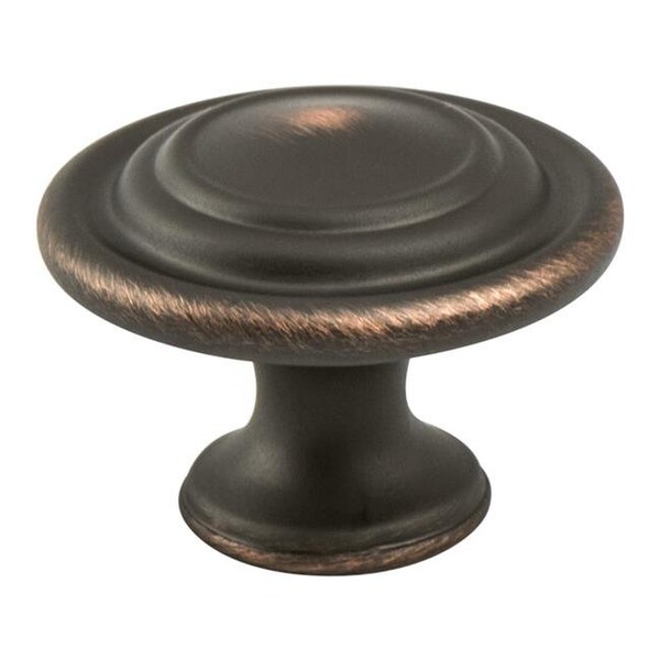 Berenson Berenson 9365-10VB-P 1.312 in. dia. Advantage Plus 4 Knob with Verona Bronze - 9365-10VB-P