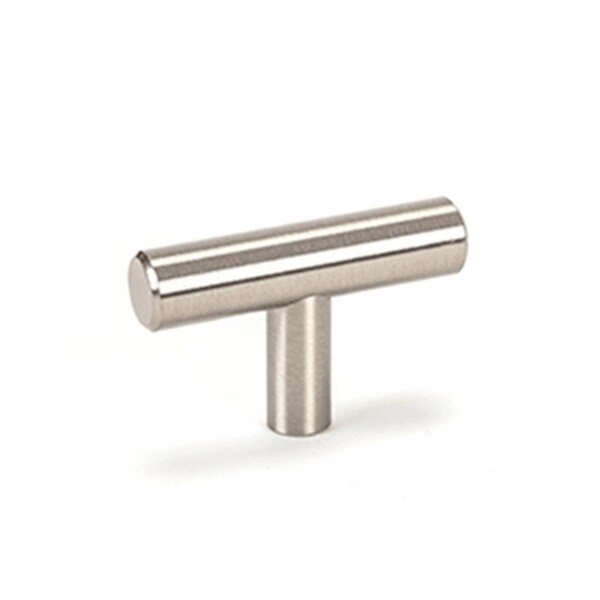 Berenson 51 mm Tempo T-Knob, Brushed Nickel - BE2020 2BPN