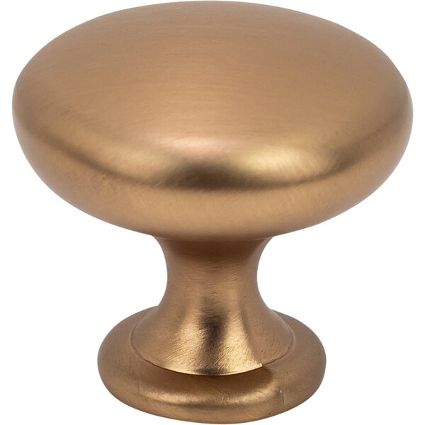 Designperfect 1-3/16 Diameter Round Cabinet Knob, Champagne Bronze/Gold - DPA-R28KCBZ