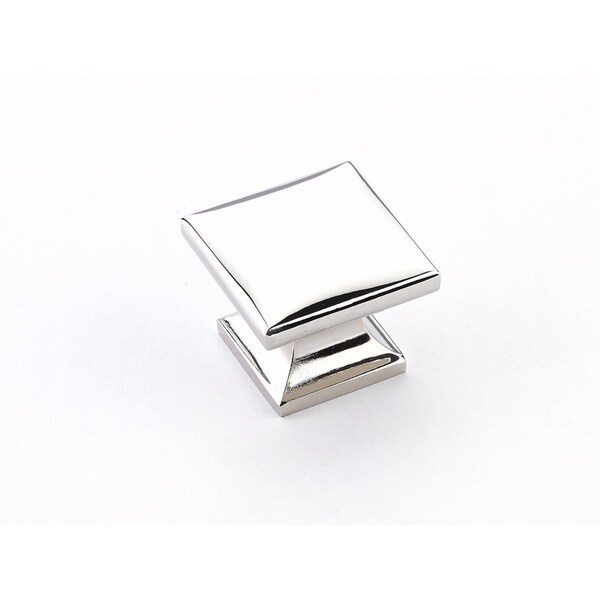 Schaub 1-3/8in Northport Square Cabinet Knob Polished Nickel Finish - 219-PN