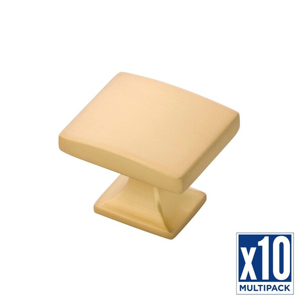 Hickory Hardware Knob 1-7/16 Inch X 1-1/4 Inch, 10PK - H076699-BGB-10B
