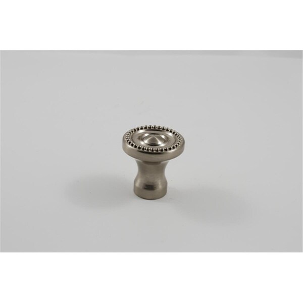 Procomfort Beaded Mushroom Cabinet Knob, Satin Nickel - PR490358