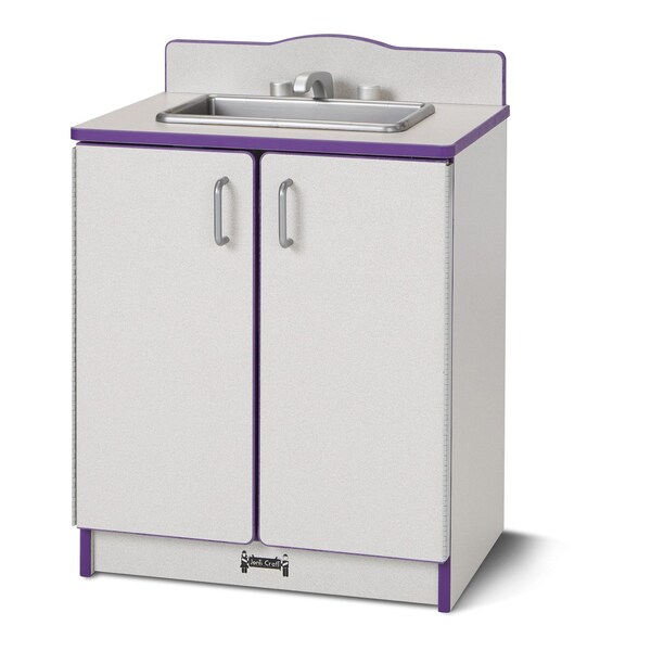 Jonti-Craft Rainbow Accents Culinary Creations Kitchen Sink, Purple - 2408JCWW004