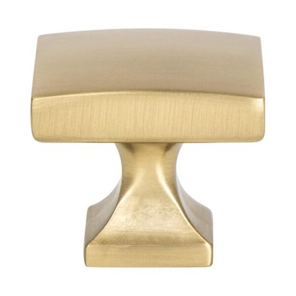 Berenson 1.375 in. Century Edge Knob, Modern Brushed Gold - BE1204 1MDB