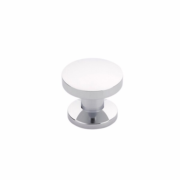 Schaub 1-3/8in Northport Round Cabinet Knob Polished Chrome Finish - 211-26
