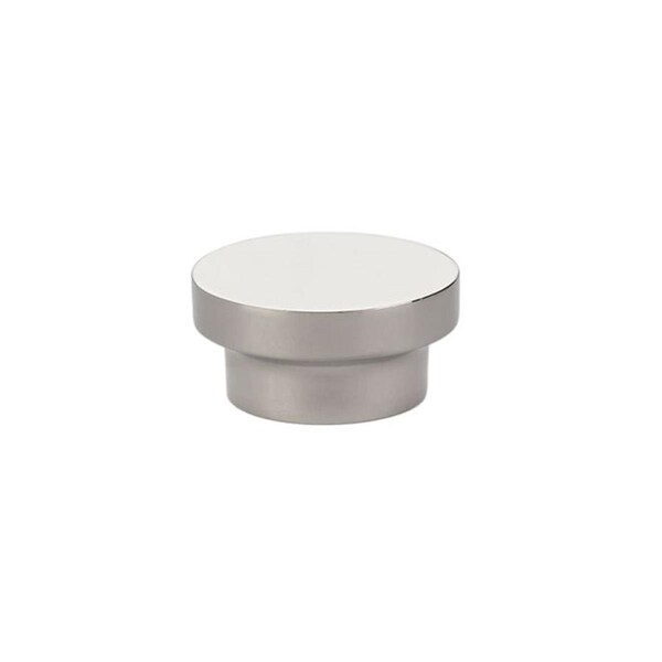 Patioplus 1.25 in. District Cabinet Knob, Bright Nickel - PA2155482