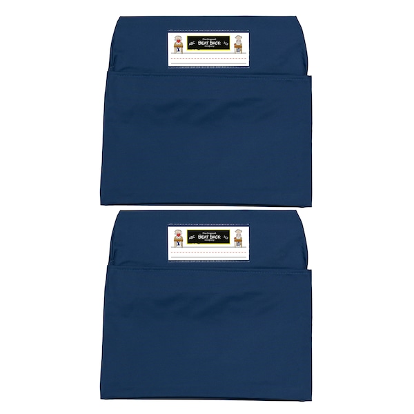 Seat Sack Seat Sack, Standard, 14 inch, Chair Pocket, Blue, PK2 - 114-BL