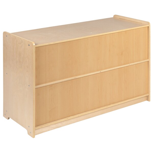 Flash Furniture Wooden 5 Section School Classroom Storage Cabinet - MK-STRG004-GG