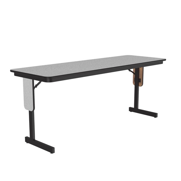 Correll Rectangle Panel Leg Folding Seminar Training Table, 24" W, 60" L, 29" H, High Pressure Laminate Top - SP2460PX-15