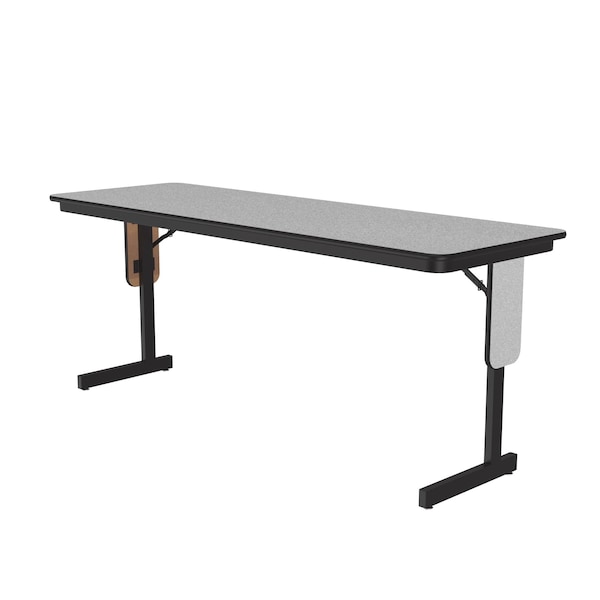 Correll Rectangle Panel Leg Folding Seminar Training Table, 24" W, 60" L, 29" H, High Pressure Laminate Top - SP2460PX-15