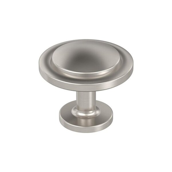 Amerock Loop Series Cabinet Knob, 1 in Projection, Zinc, Satin Nickel - BP37025G10