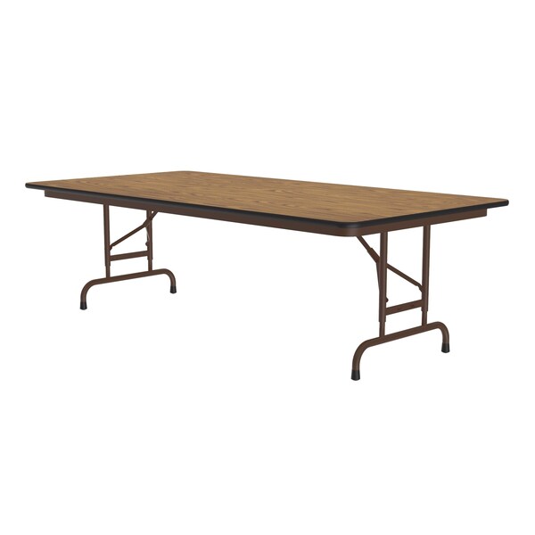 Correll Adjustable Height Solid High-Pressure Plywood Core Folding Tables - PCA3696P-06