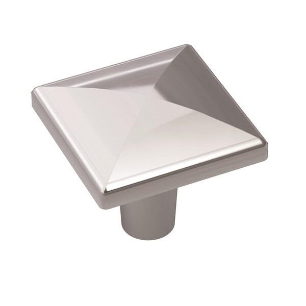 Amerock Extensity 1-1/8 in 29 mm Length Polished Chrome Cabinet Knob, 10PK - 10BX2937026