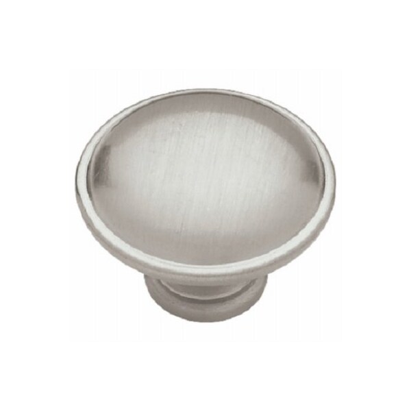 Brainerd Mfg/Liberty Hdw 1516 SN RND Knob - P40005H-STN-C