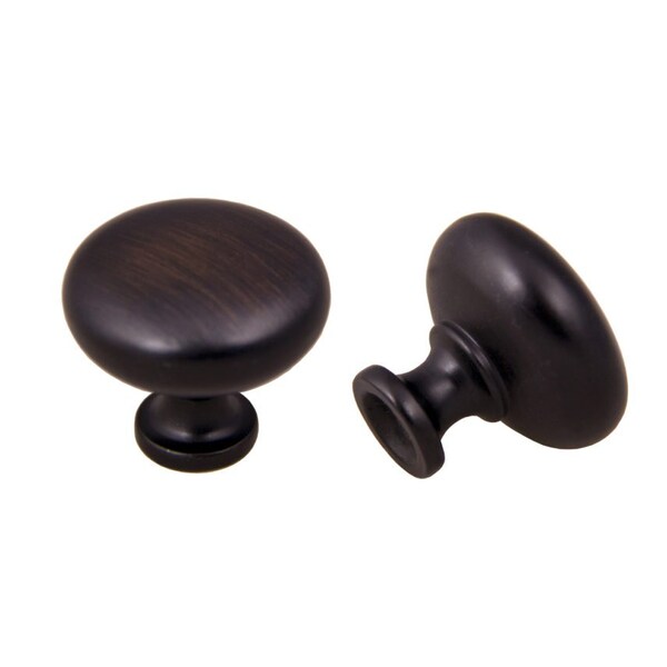 Pride Industrial 1-1/4in St. Louis Cabinet Knob Oil Rubbed Bronze Finish - K8136110B