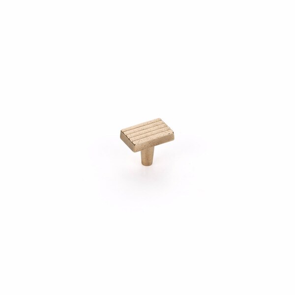 Schaub 1-1/2in Stradella Cabinet Knob Natural Bronze Finish - 680-NB