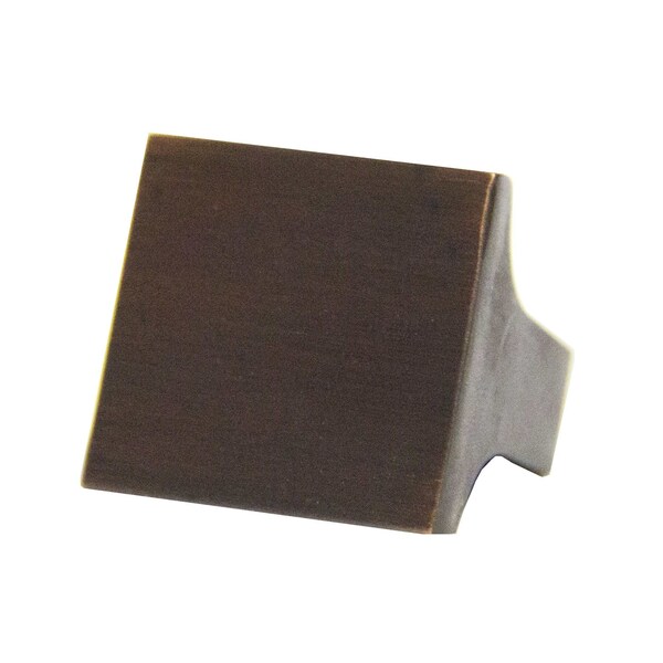 Pride Industrial 1in Square Miami Cabinet Knob Oil Rubbed Bronze Finish - K8312510B