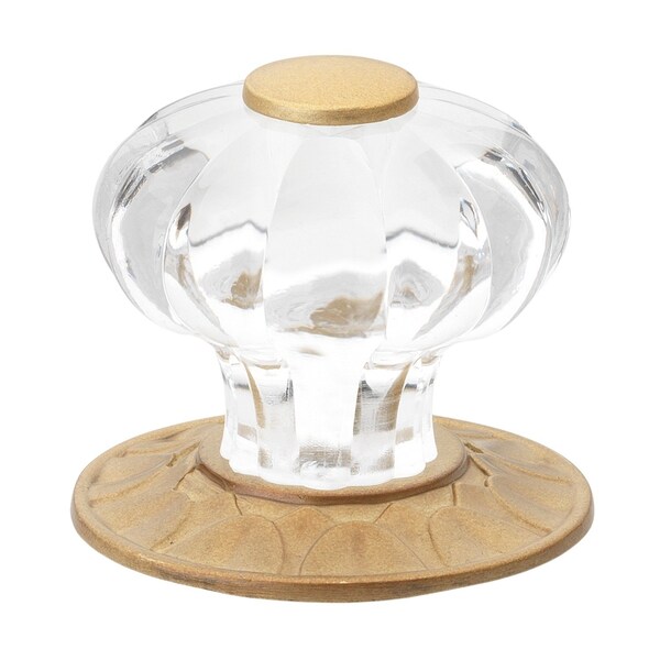 Gliderite Hardware 1-1/4 in. Clear Acrylic Cabinet Knob - 235140-SG, 25PK - 235140-SG-25