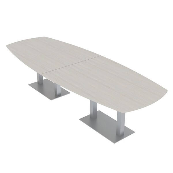Skutchi Designs Arc Boat 45 in W, 120 in L, Ivory - HAR-ABOT-48X120-DOU-K458