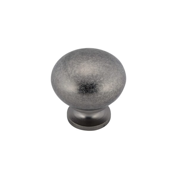 Richelieu 1 1/4 in (32 mm) Pewter Traditional Brass, Hollow Metal Cabinet Knob - BP4923142