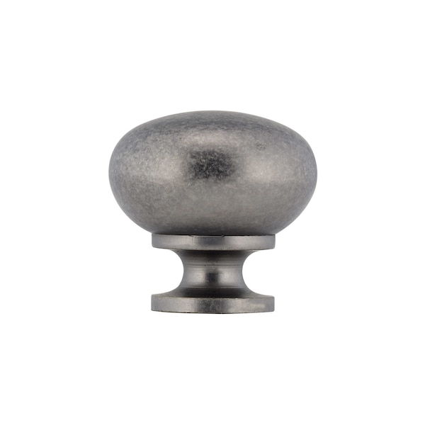 Richelieu 1 1/4 in (32 mm) Pewter Traditional Brass, Hollow Metal Cabinet Knob - BP4923142